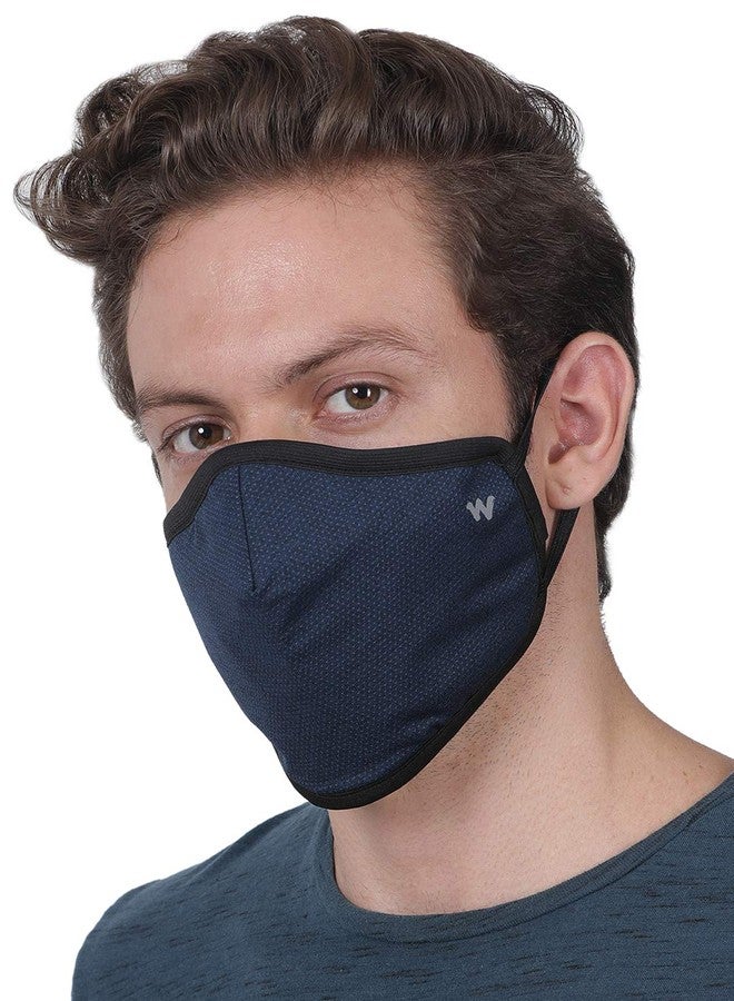 Wildcraft SUPERMASK W95+ Reusable Outdoor Respirator 3P : POINTEL : BLU_POSDN : S - Image 4