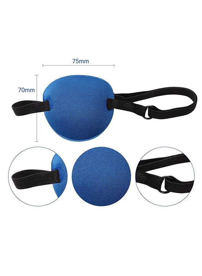 قابل للتعديل لينة حزام مشبك واحد eyepatch للكبار والأطفال - Image 3