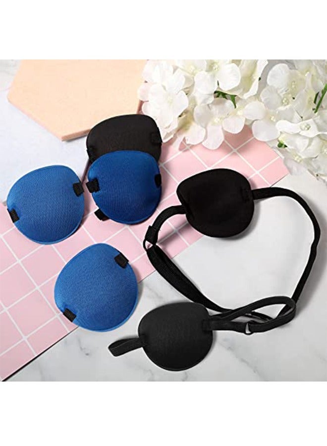 قابل للتعديل لينة حزام مشبك واحد eyepatch للكبار والأطفال - Image 5