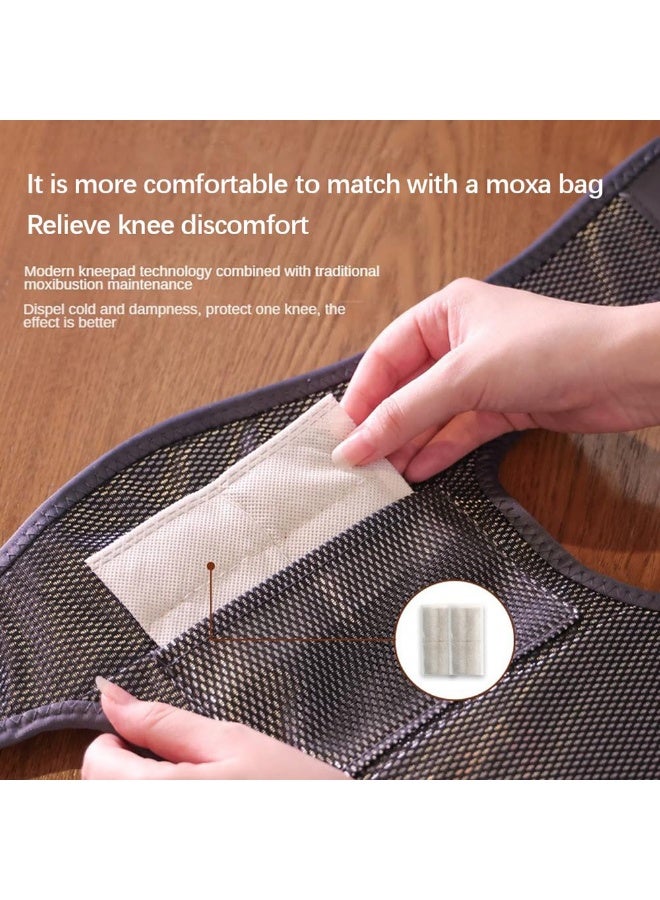 3 in 1 Heated Knee Massager, Knee Massager with Heat and Vibration, Portable Cordless Electric Massage Knee Heating Pads Elbow Shoulder Brace Wrap, 3 Vibration Modes and 5 Heat Modes - Image 5