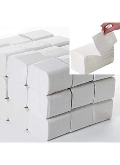 We Happy Best Quality Interfold Tissue Papers Washroom Disposable Hand Towel 6000 PCs Best to use in House, Offices, Hospitals or in Cars 150 Pcs X 40 Boxes  - Image 5