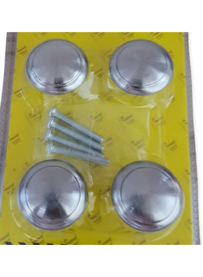 4-piece cabinet and drawer handle (steel shape) - Image 1