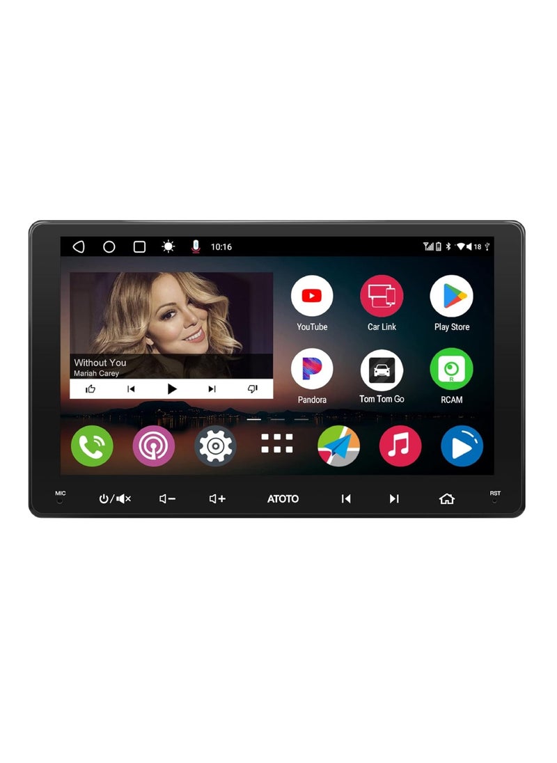 ATOTO - 9 inch A6 PF Android Car Stereo, Double-DIN Radio, Wireless CarPlay & Wireless Android Auto, Mirror Link, GPS Tracking,in-Dash Navigation, Dual Bluetooth, HD LRV, 2G+32G, Full HD IPS Screen 9" 1280*720 A6G209PF - Image 1