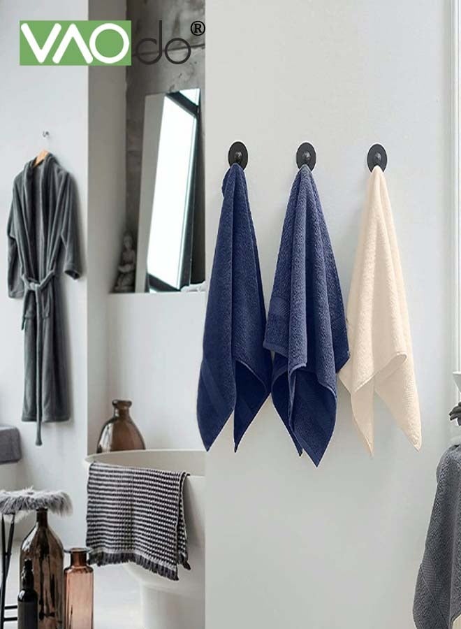 VAOdo 2PCS Towel Set, Skin-friendly and Soft Cotton Towels, High Absorbent Thick Towel, Moisture Bathroom Towel Set - Image 5