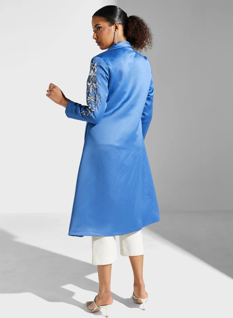 Montania Balloon Sleeve Embellished Jacket  - Image 2
