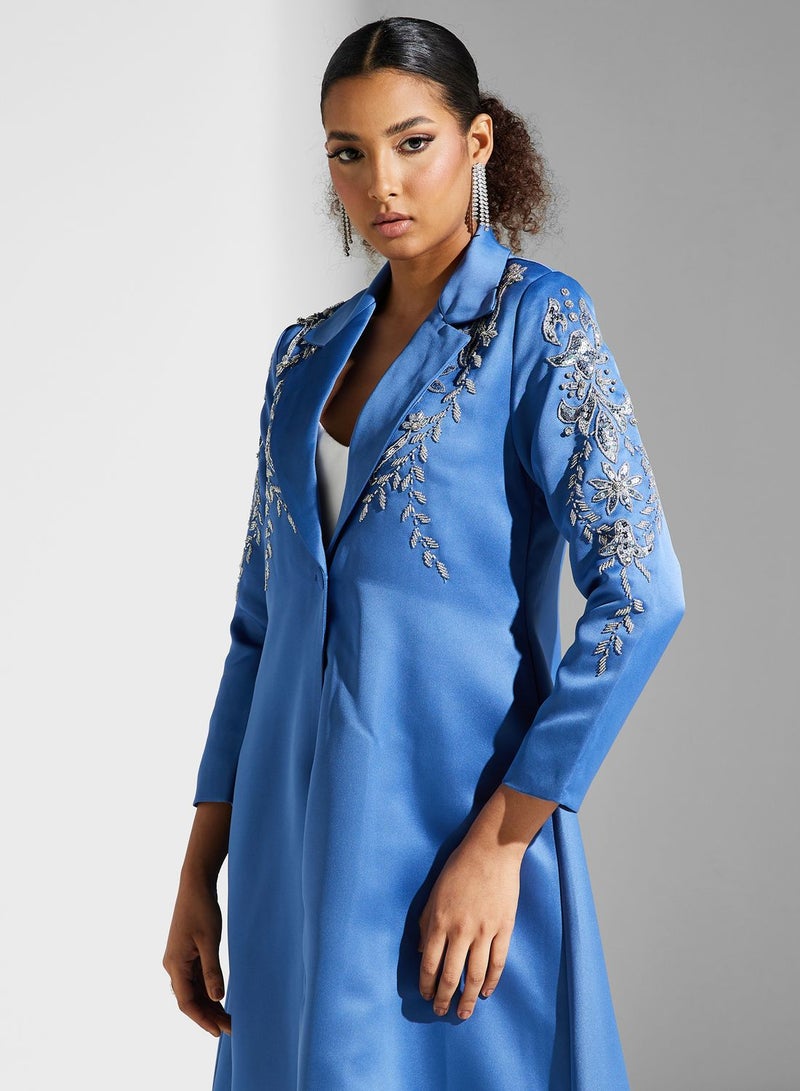 Montania Balloon Sleeve Embellished Jacket  - Image 3
