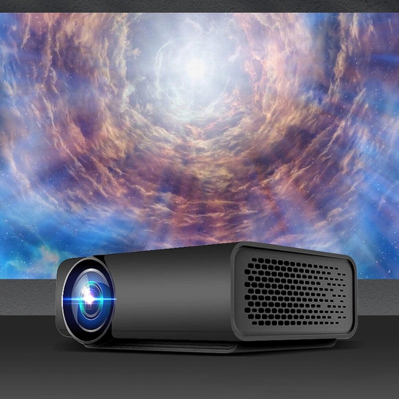 cheekyglo Portable Home 1080p Projector,HD 5G WiFi Wireless Mobile Phone Same Screen Projector Led Micro Projector - Image 3