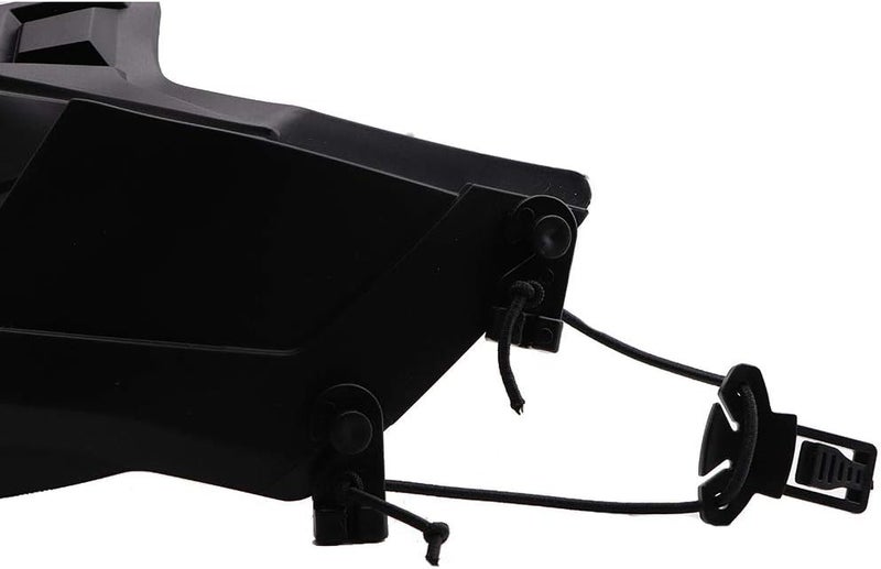 Aoutacc أقنعة نصف وجه هوائية، قناع تكتيكي للرسم بالطلاء معدات واقية لصيد كرات البي بي، إطلاق النار بالرسم بالطلاء - Image 5