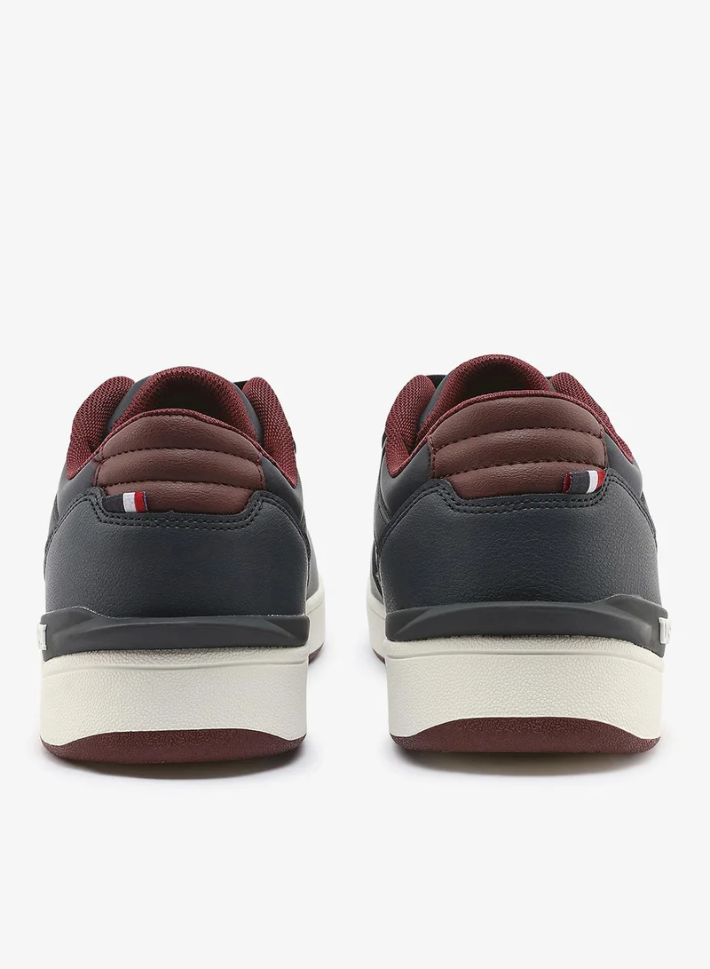 U.S. Polo Assn. Navy Men's Navy Sneakers - Classic Design with Accents, Comfortable Casual Shoes for Everyday Style for Men | Best Price UAE