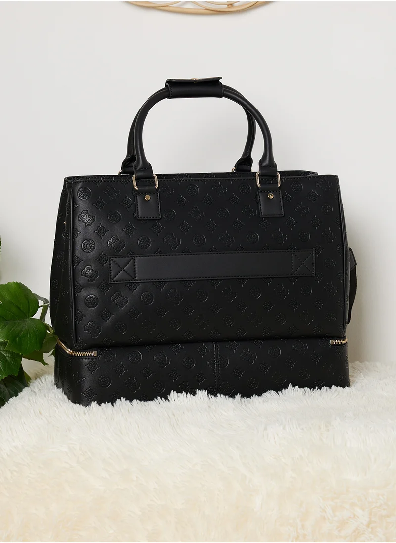 GUESS Wilder Zip Bottom Shopper Tote Bag