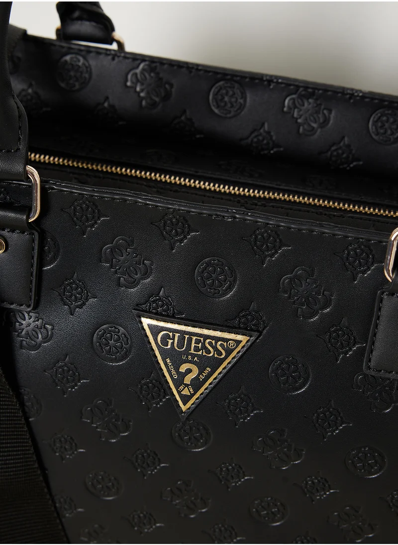 GUESS Wilder Zip Bottom Shopper Tote Bag