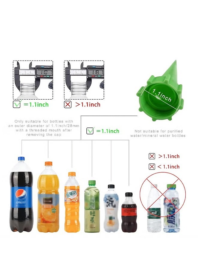 Happy D 20 Pack Self Watering Spikes for Plant,  Outdoor Automatic Plants Waterer, Insert Devices with Adjustable Valve Switch for Garden Water Planter System Indoor & Outdoor - Image 5