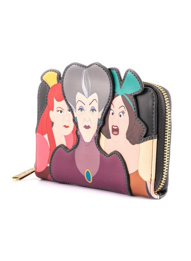 Loungefly Disney Villains Scene Evil Stepmother And Stepsisters Faux Leather Wallet - Image 2
