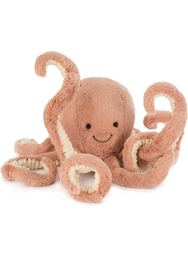 أبترين Odell Octopus حيوان محشو، 19 بوصة لعبة بلش المحيط والبحر هدية كلاسيكية للأطفال - Image 3