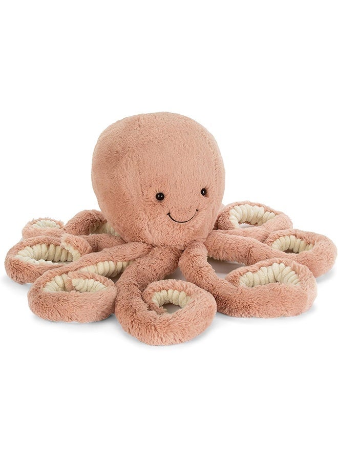 أبترين Odell Octopus حيوان محشو، 19 بوصة لعبة بلش المحيط والبحر هدية كلاسيكية للأطفال - Image 1