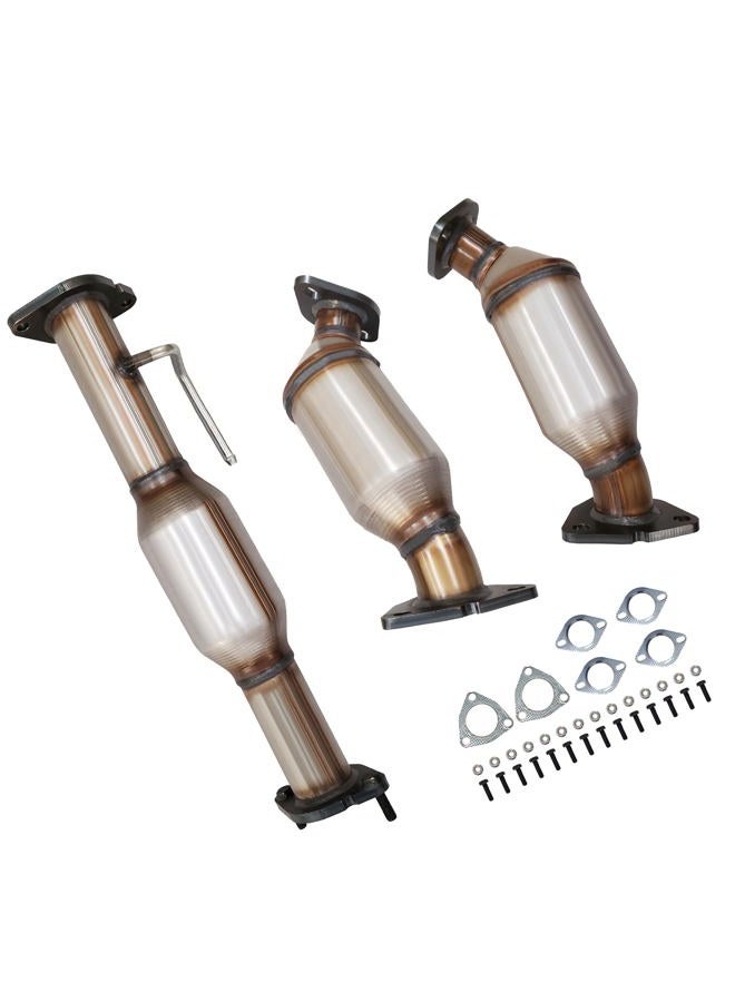 SAROTIN Catalytic Converter Fit for Chevrolet Traverse 2009-2017, GMC Acadia 2007-2017, Buick Enclave 2008-2017, Chevrolet Traverse 2009-2017, Saturn Outlook 2007-2010 3.6L (EPA Compliant) - Image 1
