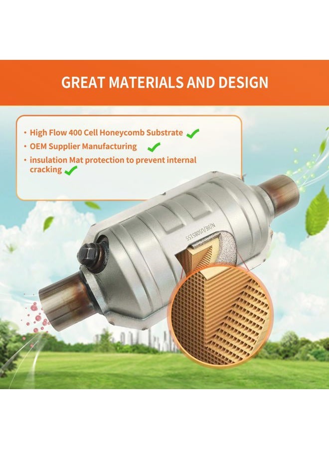 SAROTIN Catalytic Converter Fit for Chevrolet Traverse 2009-2017, GMC Acadia 2007-2017, Buick Enclave 2008-2017, Chevrolet Traverse 2009-2017, Saturn Outlook 2007-2010 3.6L (EPA Compliant) - Image 4