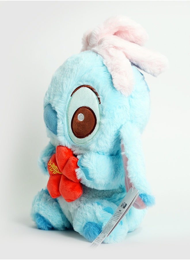 Miniso - Lilo & Stitch Collection 11in. Costume-Changing Bunny Plush Toy (Stitch) - Image 1