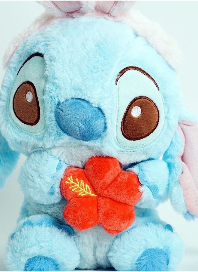 Miniso - Lilo & Stitch Collection 11in. Costume-Changing Bunny Plush Toy (Stitch) - Image 1