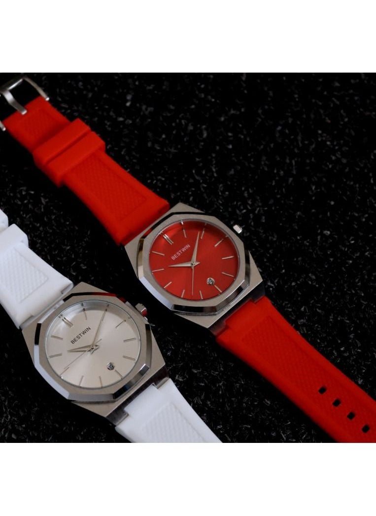 Bestwin Similar to D1 MILANO rubber in red  - Image 3