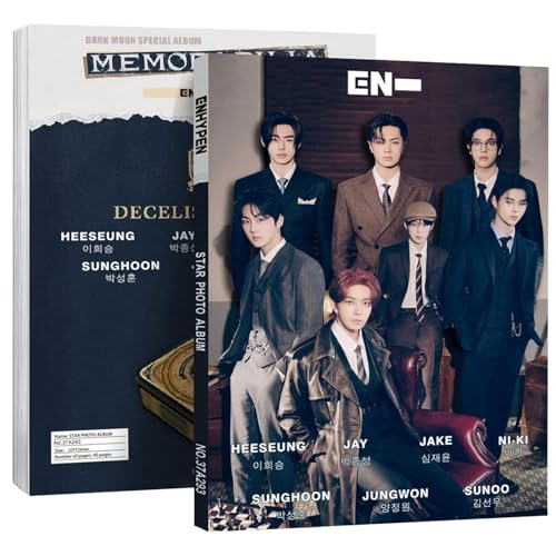 KPOPBP KPOP Albums MEMORABILIA Photo Book 40 Sheets Album Collection, Gift Merchandise for ENGENE Boys and Girls - Image 1