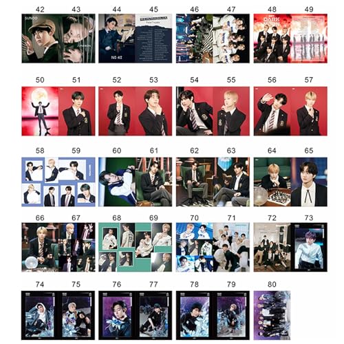 KPOPBP KPOP Albums MEMORABILIA Photo Book 40 Sheets Album Collection, Gift Merchandise for ENGENE Boys and Girls - Image 5