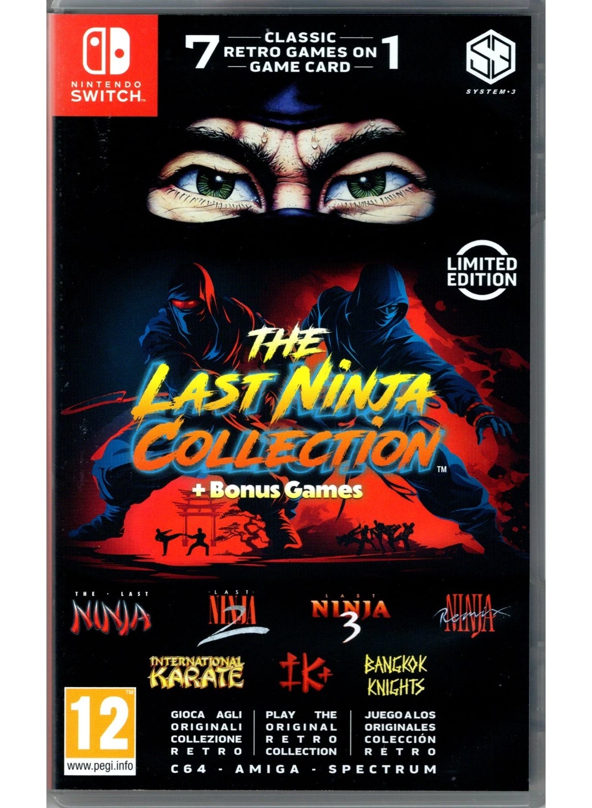 NINTENDO NINTENDO The Last Ninja Collection N70395652V