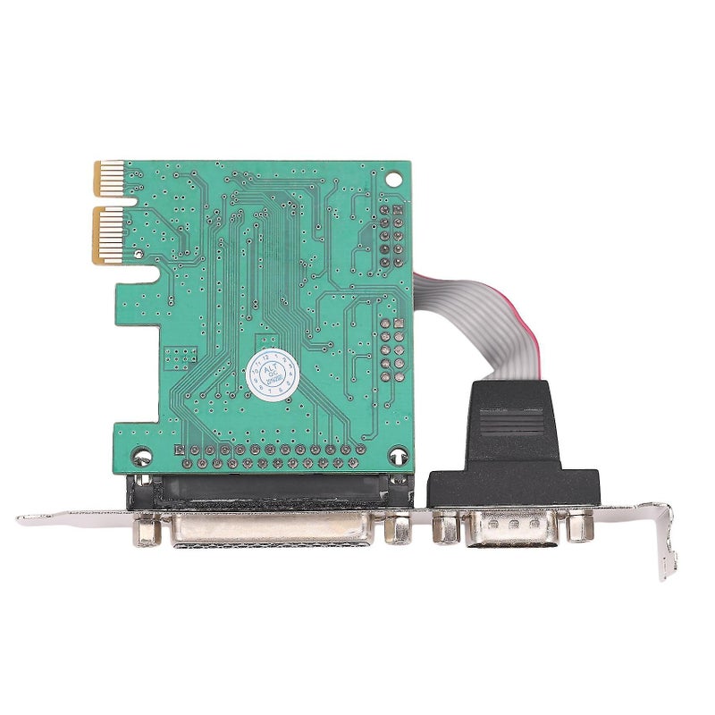 PCI-E Expansion Card: 2.5Gbps Full Duplex Channel - Stable WCH CH382L Chipset RS-232 Serial Port IEEE 1284 Parallel Port for Windows Linux Desktop Systems - Image 2