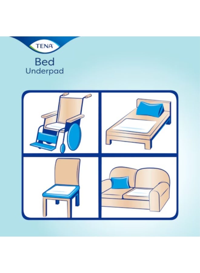 TENA Bed Underpad Normal 60x90cm - 30 Pieces - Image 3