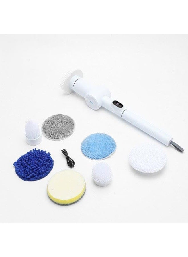 DSP 9-in-1 Electric Rotating Cleaning Brush, IPX7 Waterproof, with Adjustable Shaft, 2072 DSP - Image 2