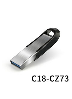 ماركة غير محددة قرص U مقاوم للماء، قرص U معدني إبداعي مخصص Usb2.0 هدية 3.0 عالي السرعة 8g16gU قرص 32G 64g-اللون: C18-CZ73-السعة: USB3.0/32GB  - Image 1
