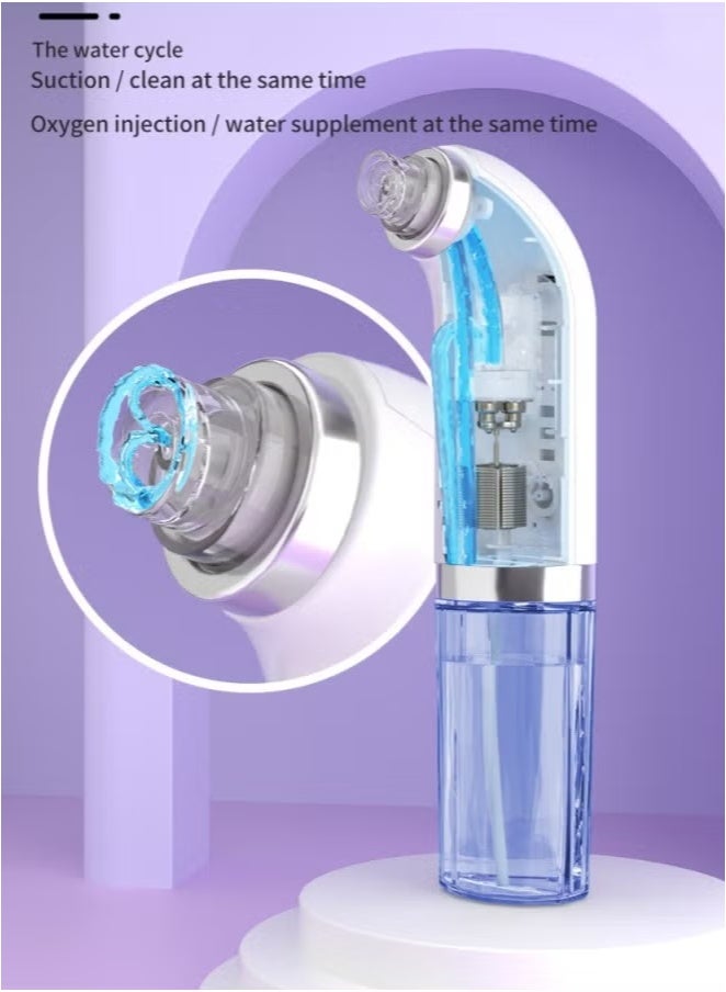 Blackhead Remover Vacuum Pore Cleaner Face Electric Blackhead Extractor Tool with 6 Replacement Probes USB Rechargeable - Image 5