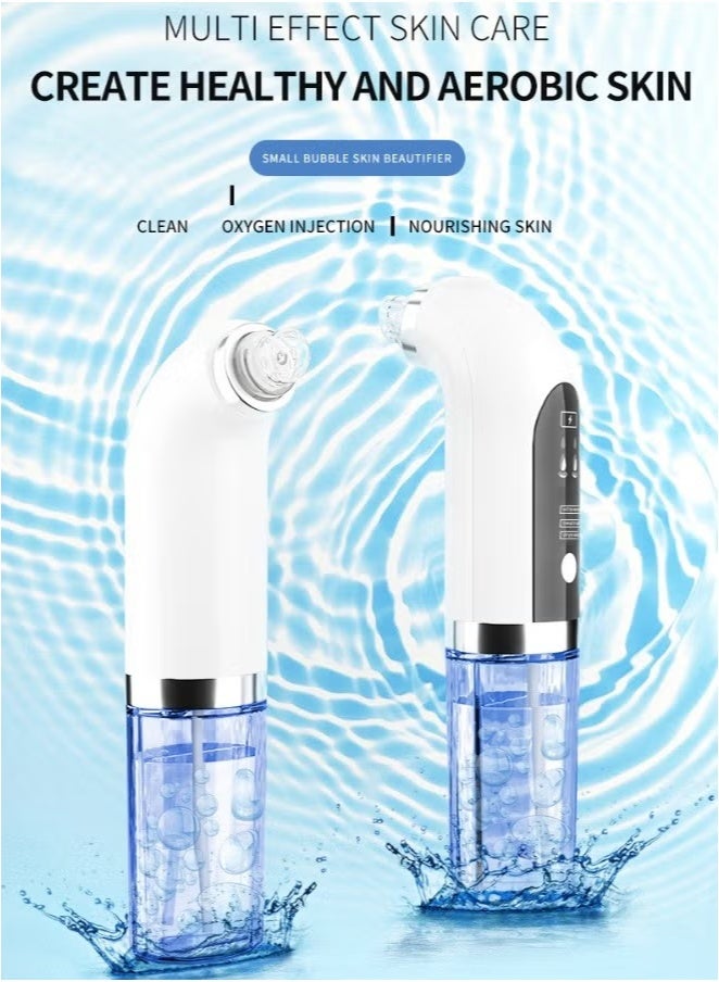 Blackhead Remover Vacuum Pore Cleaner Face Electric Blackhead Extractor Tool with 6 Replacement Probes USB Rechargeable - Image 3