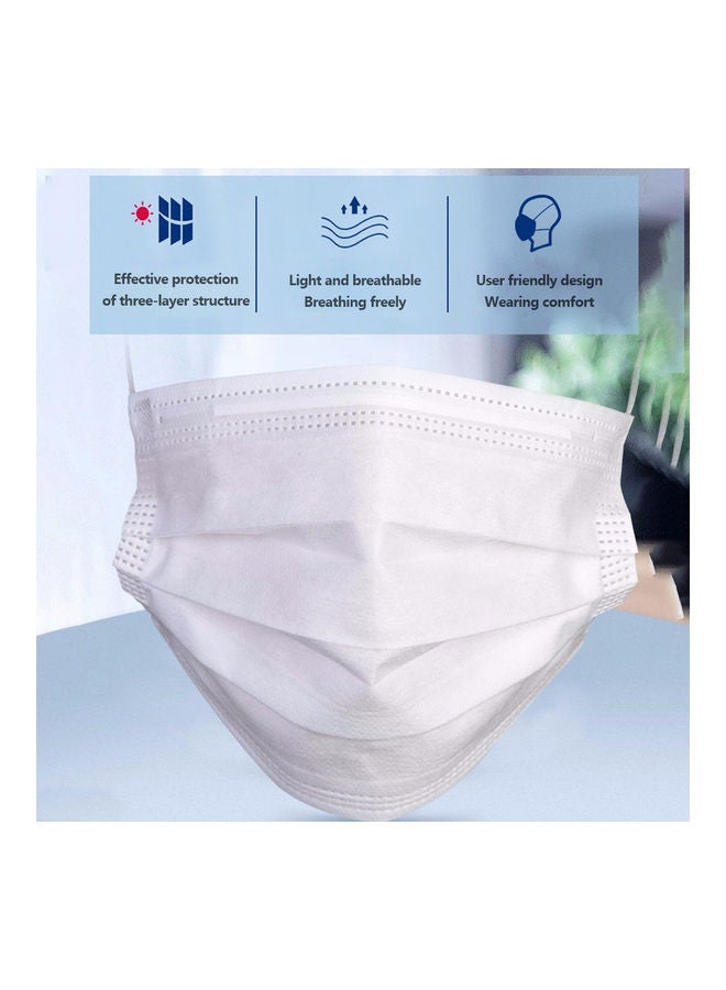 NIBEMINENT 50-Piece 3-Layer Disposable Face Mask - Image 5