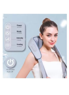 Relax Smart Shiatsu Back Neck Shoulder Massager Heated Massager For Neck, Back,Shoulder,Foot And Leg Muscle Pain Relief For Home Office And Car Use  - Image 5