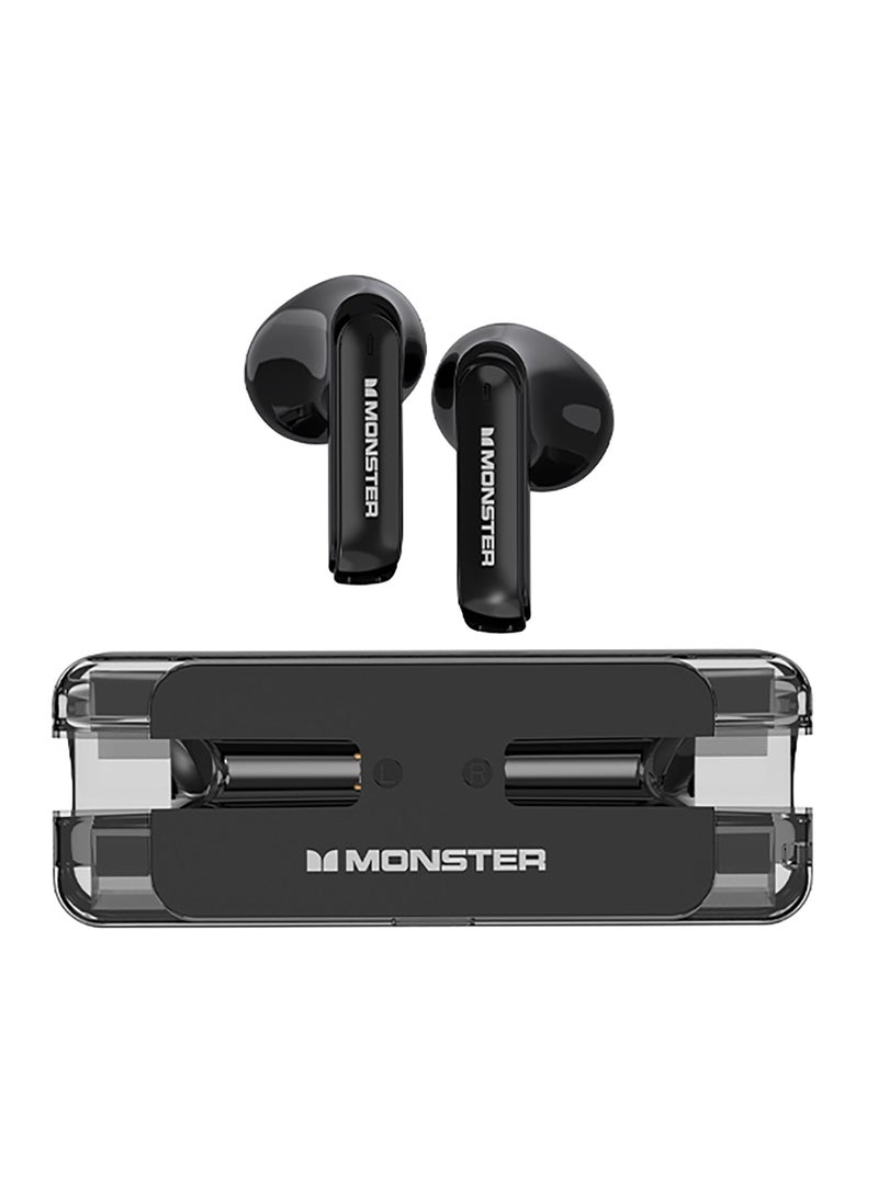 Monster MONSTER Airmars XKT08 True Wireless Gaming Earphones Black 