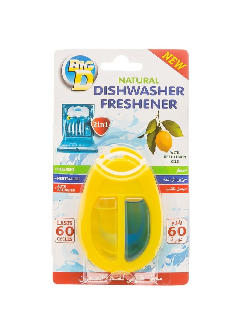Big D Lemon Zest Dishwasher Freshener