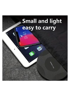AROAQ 10W Wireless Charger Pad Stand Desktop Ultra-thin Mobile Phone Fast Charging Dock Station For iPhone 14 13 12 11 Samsung Xiaomi  - Image 4