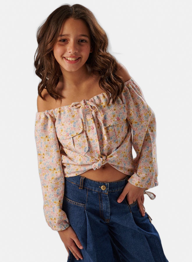 جودي ميني بلوزة اوف شولدر - Image 1