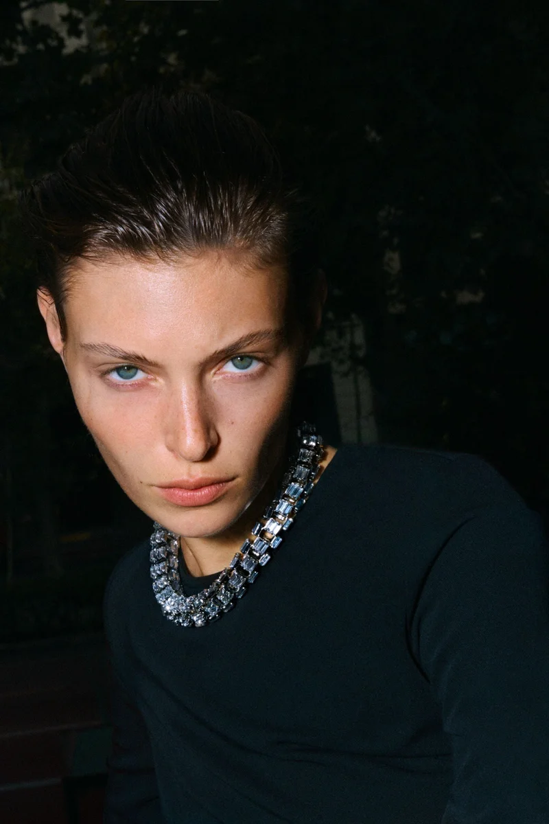 H&M Rhinestone Necklace