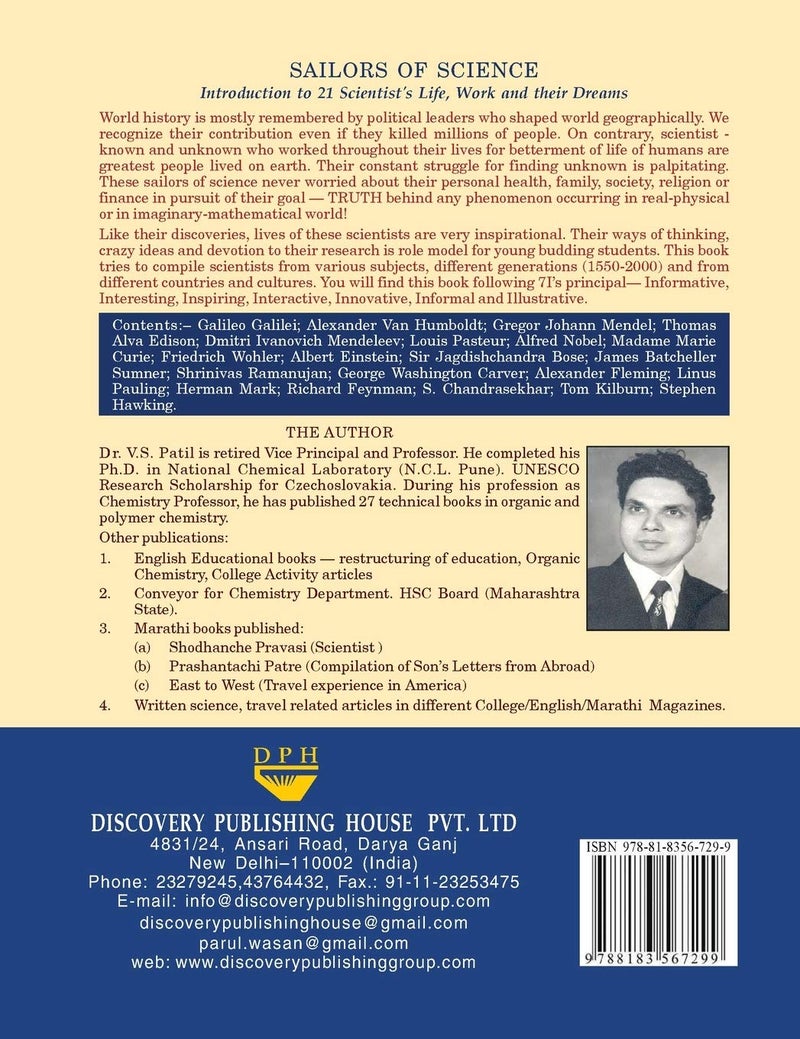 Sailors of Science: Introduction to 21 Scientist's Life, Work & Their Dreams  - Image 2