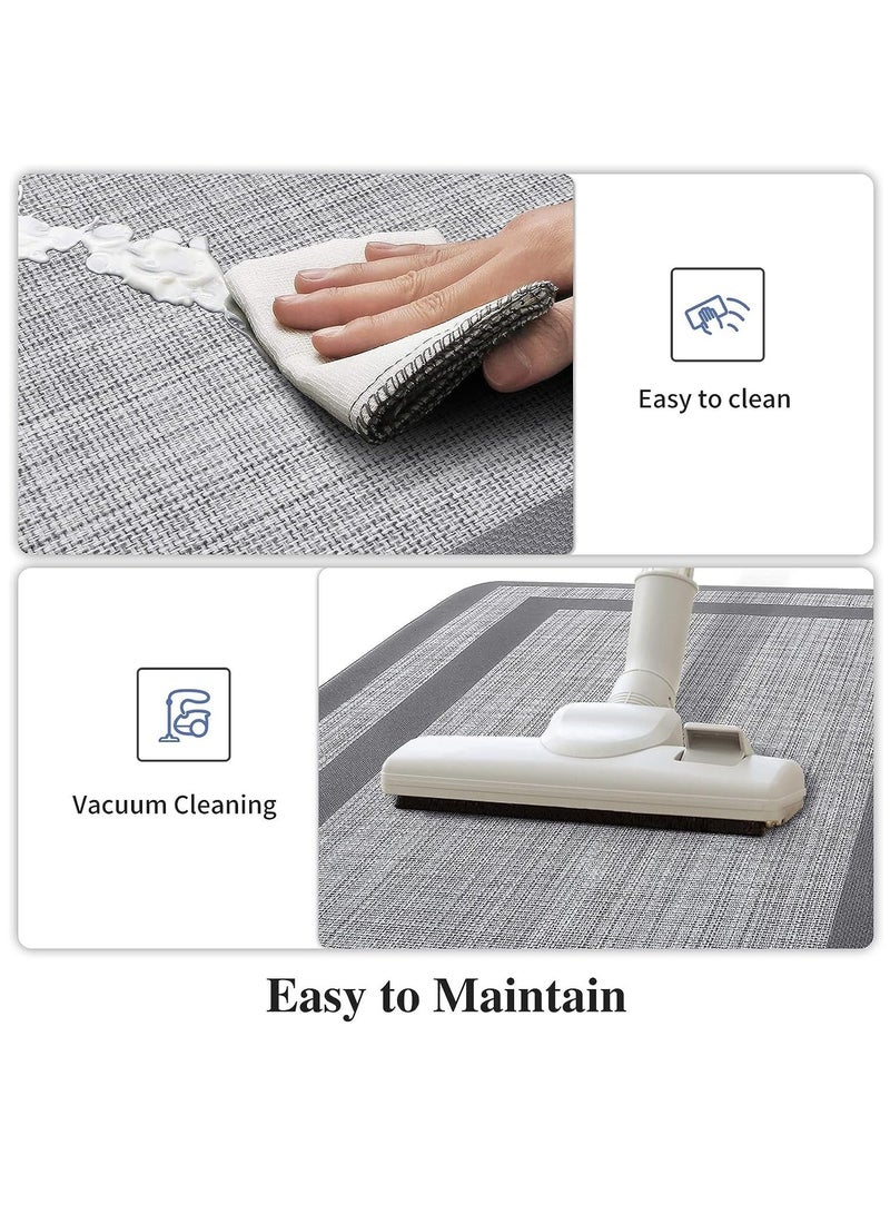 HOMESTAR Kitchen Mat, Non-Skid Waterproof Rugs Ergonomic Comfort Standing Mat for Kitchen, Floor, Office, Sink, Laundry - Image 5