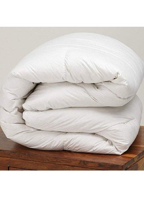Kuber Industries Kuber Industries Soft Microfibre 500 GSM Mattress PaddingTopper for Comfortable Sleep White 6ft x 65ft King 72x78inchCTKTC030068  - Image 2