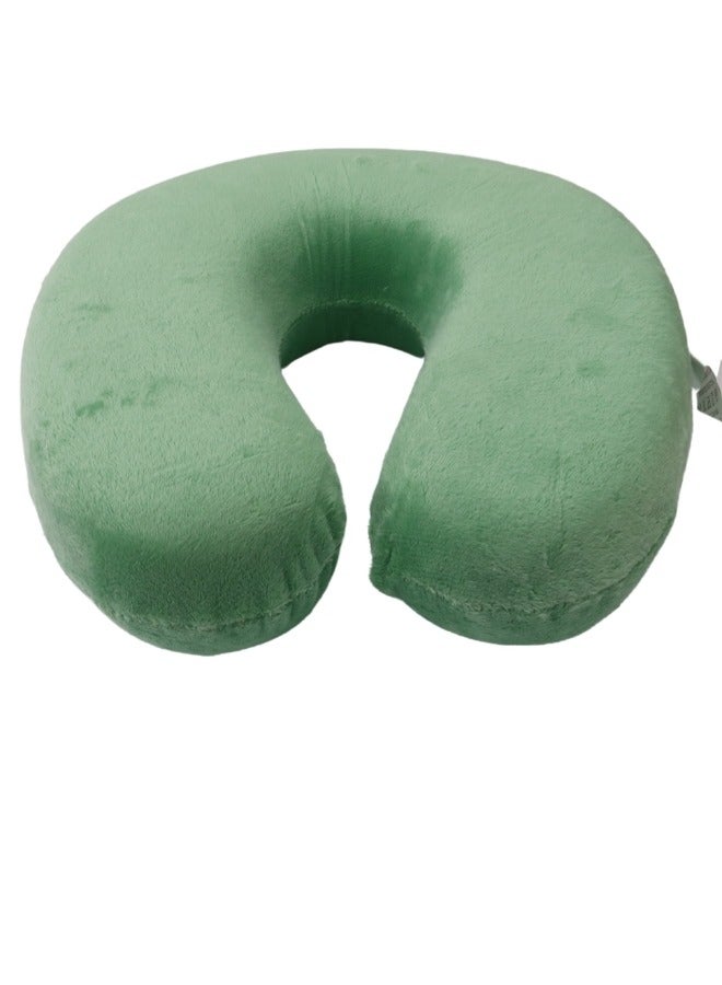 SMART HOME Soft Adjustable Neck Pillow, Head Support Travel Pillow, U Shape Travel Pillow for Travel Car Home Office Memory Foam Travel Neck Pillow 23X23X12CM - Image 1