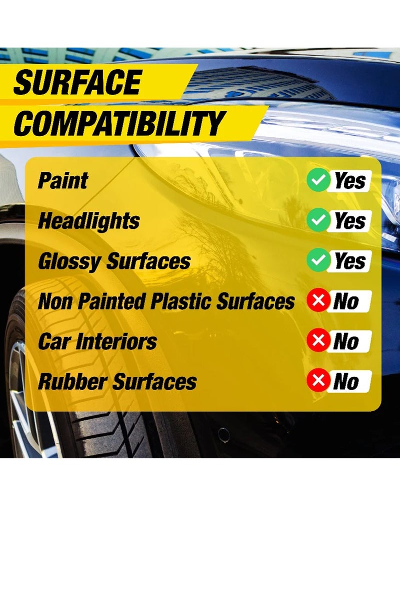 MAG Liquid Carnauba Car Wax MG440 473ml – High Gloss Shine, UV & Water Protection, Easy Application, Restores Vehicle Paint & Headlights, Long-Lasting Protection, Quick & Easy Formula, Suitable for All Painted & Glossy Surfaces, Perfect for Vehicle Maintenance. - Image 3