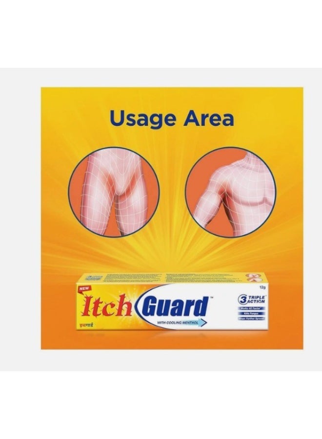 Itch Guard Cream 20g | Fast Relief from Itching, Fungal Infections & Skin Irritation - Image 3