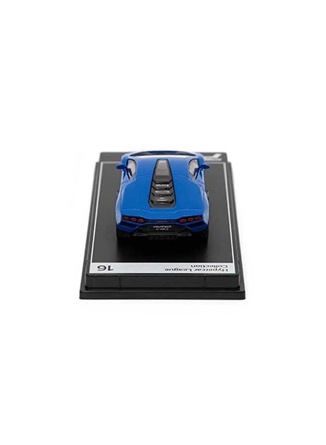 PosterCars - 1:64 Scale Lamborghini Countach LPI 800-4 (Bleu) Hypercar League Collection - Image 3