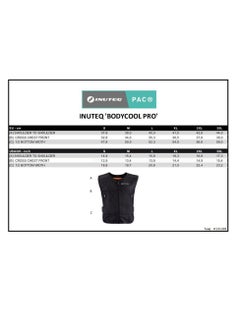 INUTEQ Inuteq Pac Bodycool Pro Pcm Cooling Vest (Vest Only) Large Black  - Image 3