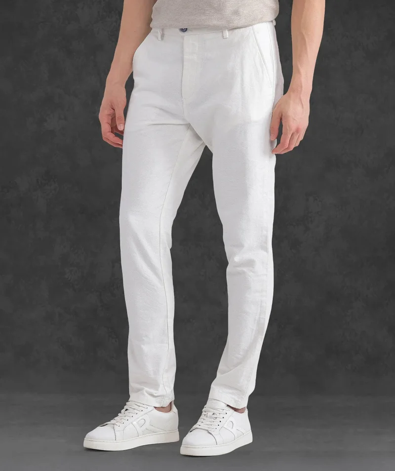 Rare Rabbit Men's Jacquard Trouser