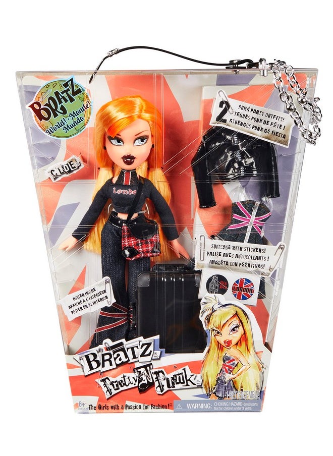 BRATZ - Pretty ‘N’ Punk Cloe Fashion Doll With 2 Outfits And Suitcase, Collectors Ages 6 7 8 9 10+ - Image 1
